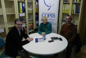 Miembros de la Junta del COPIB se reunen con el responsable del Observatorio del Juego Online, del Videojuego y de Acciones Derivadas del Govern