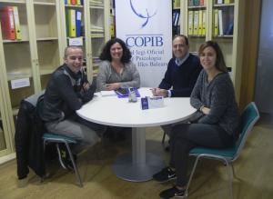 El COPIB i l'Observatori del Su&iuml;cidi de Balears defineixen estrat&egrave;gies comunes de col&middot;laboraci&oacute;