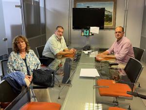 El decano del COPIB se re&uacute;ne con el secretario auton&oacute;mico de Memoria Democr&aacute;tica para conocer los detalles del acompa&ntilde;amiento psicol&oacute;gico previsto en el IV Plan de Fosas 
