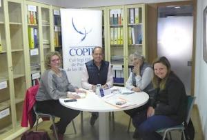 El Decano del COPIB se re&uacute;ne con representantes de la Asociaci&oacute;n para la Incontenencia Anal (ASIA)