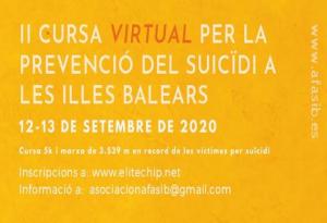 El COPIB, entidad colaboradora de la II Carrera Virtual por la prevenci&oacute;n del suicidio y del I Hackathon online sobre prevenci&oacute;n del suicidio en la infancia y la adolescencia