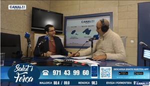 Participaci&oacute; del COPIB al mitj&agrave; de comunicaci&oacute; Salut i For&ccedil;a - Canal 4: entrevista a Iv&aacute;n Yusty Besteiro