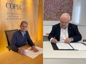 El COPIB firma un convenio de colaboraci&oacute;n con la Universitat Oberta de Catalunya
