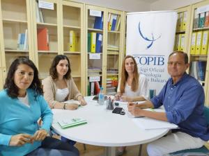 El COPIB es reuneix amb FAPA Mallorca i els sindicats docents UOB i ANPE a la recerca de suports per defensar la incorporació del professional de la Psicologia Educativa als centres