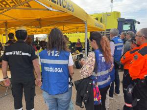 Cinco profesionales del GIPEC IB participan en un simulacro de incendio forestal