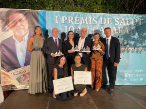 El decano del COPIB asiste a la entrega de los I Premios Joan Calafat de Salut i For&ccedil;a