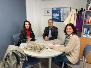 Representantes del COPIB se reúnen con la directora del IBDona
