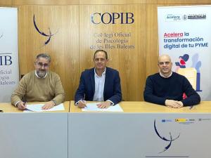 El COPIB firma un convenio con el COEIB para facilitar la transformaci&oacute;n digital de los/as colegiados/as a trav&eacute;s de la Oficina Acelera Pyme