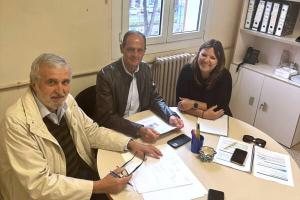 Representantes del COPIB y la directora insular de Servicios Sociales, Infancia y Adolescencia evalúan posibles áreas de colaboración