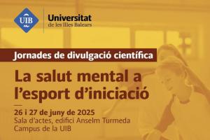El COPIB colabora en las Jornadas “Salud Mental en el Deporte de Iniciación”