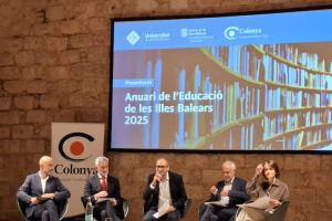 Representantes del COPIB asisten a la presentación del “Anuari de l’Educació de les Illes Balears 2025"