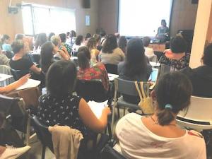 Gran &egrave;xit d'assist&egrave;ncia al curs de Dolores Mosquera sobre &ldquo;Eines terap&egrave;utiques per al maneig del trauma i la dissociaci&oacute;&rdquo;