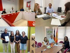 El COPIB traslada a los partidos pol&iacute;ticos de las Islas una bater&iacute;a de propuestas para su inclusi&oacute;n en los programas electorales de cara a los comicios de 2023