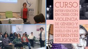 Profesionales de la psicolog&iacute;a de Ibiza y Formentera se forman para intervenir en crisis con violencia de g&eacute;nero y multiculturalidad y duelo en las diferentes religiones