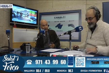 Participaci&oacute; del COPIB al mitj&agrave; de comunicaci&oacute; Salut i For&ccedil;a de Canal 4: entrevista a Jordi Pich Sol&eacute;