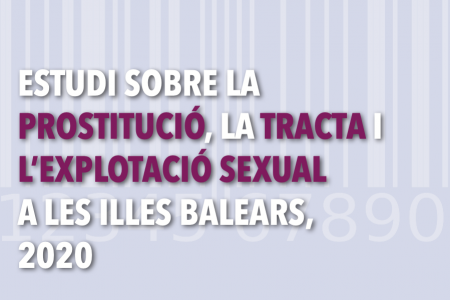 Vocal&iacute;a de Igualdad y G&eacute;nero. Documento de inter&eacute;s: Estudio sobre la prostituci&oacute;n, la trata y la explotaci&oacute;n sexual en las Islas Baleares 2020