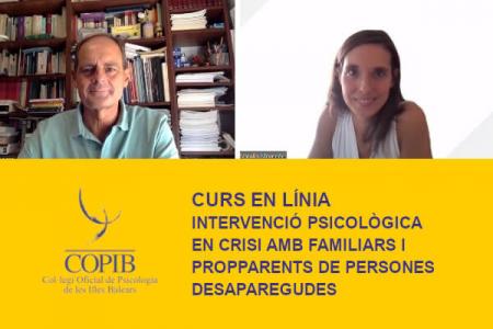 Treinta y cinco profesionales profundizan en la intervenci&oacute;n psicol&oacute;gica en crisis con familiares y allegados de personas desaparecidas, en el curso organizado por el COPIB