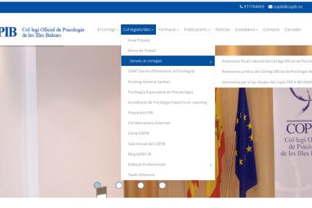 El web del COPIB es modernitza