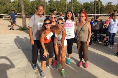 Miembros de la Junta de Gobierno y colegiados y colegiadas del COPIB participan en la carrera para prevenir el suicidio
