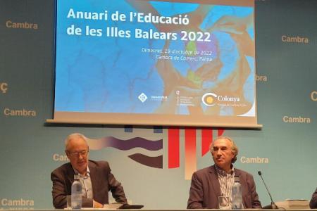 El COPIB asiste a la presentaci&oacute;n del Anuario de la Educaci&oacute;n de Baleares 2022
