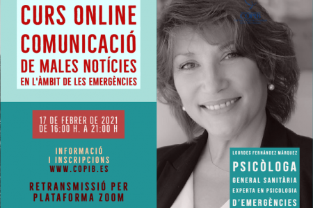 El COPIB organiza un curso de comunicaci&oacute;n de malas noticias en el &aacute;mbito de las emergencias para minimizar el impacto emocional en las personas implicadas