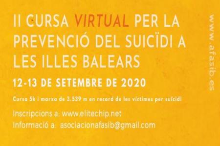 El COPIB, entidad colaboradora de la II Carrera Virtual por la prevenci&oacute;n del suicidio y del I Hackathon online sobre prevenci&oacute;n del suicidio en la infancia y la adolescencia