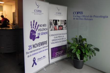 Declaraci&oacute;n institucional del Col&middot;legi Oficial de Psicologia de les Illes Balears con motivo del D&iacute;a Internacional de la Eliminaci&oacute;n de la Violencia contra la Mujer