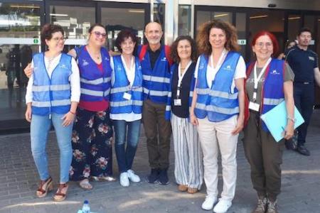 El GIPEC IB participa en un simulacro de emergencia de asistencia a familiares y v&iacute;ctimas de un vuelo accidentado en el aeropuerto de Palma