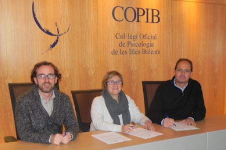 COPIB i Estel de Llevant signen un conveni per a promoure accions divulgatives i  formatives en l'&agrave;mbit de la psicologia i la salut mental