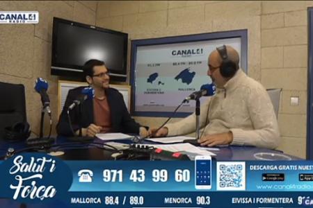 Participaci&oacute; del COPIB al mitj&agrave; de comunicaci&oacute; Salut i For&ccedil;a - Canal 4: entrevista a Iv&aacute;n Yusty Besteiro