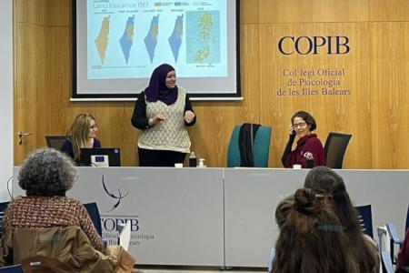 El COPIB acoge la conferencia de M&eacute;dicos del Mundo Illes Balears que analiza las dificultades de intervenci&oacute;n en Palestina a nivel de salud mental