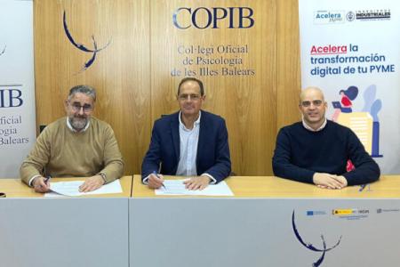 El COPIB firma un convenio con el COEIB para facilitar la transformaci&oacute;n digital de los/as colegiados/as a trav&eacute;s de la Oficina Acelera Pyme
