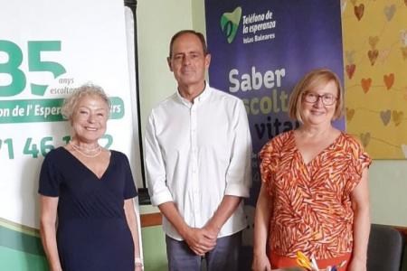 ​COPIB y Tel&eacute;fono de la Esperanza estudian colaborar para desmontar mitos y acabar con los tab&uacute;es y el estigma que pesan sobre la salud mental