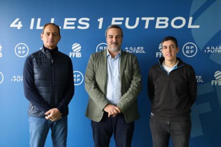 ​Representantes del COPIB se re&uacute;nen con el secretario general de la Federaci&oacute;n de F&uacute;tbol de les Illes Balears
