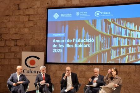 ​Representants del COPIB assisteixen a la presentació de l'Anuari de l'Educació de les Illes Balears 2025
