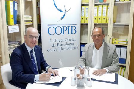 ​COPIB i Fundaci&oacute;n CEU Luis Belda signen un conveni per afavorir l'acc&eacute;s al doctorat de professionals de la psicologia de Balears i la recerca