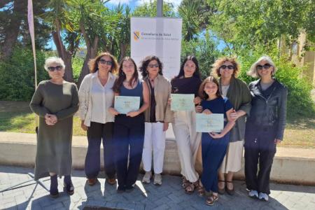​La vicedegana del COPIB participa en el lliurament de premis del IV Certamen de conte infantil sobre salut mental i benestar emocional
