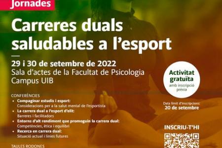 El COPIB colabora con las Jornadas sobre Carreras Duales Saludables en el Deporte de la UIB