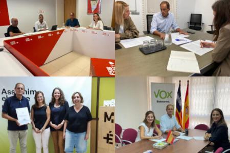 El COPIB traslada a los partidos pol&iacute;ticos de las Islas una bater&iacute;a de propuestas para su inclusi&oacute;n en los programas electorales de cara a los comicios de 2023