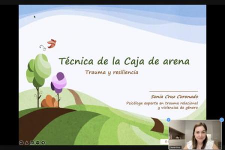 Gran aceptaci&oacute;n del curso del COPIB sobre el funcionamiento y utilidades de la t&eacute;cnica de la caja de arena para intervenir en casos de trauma 